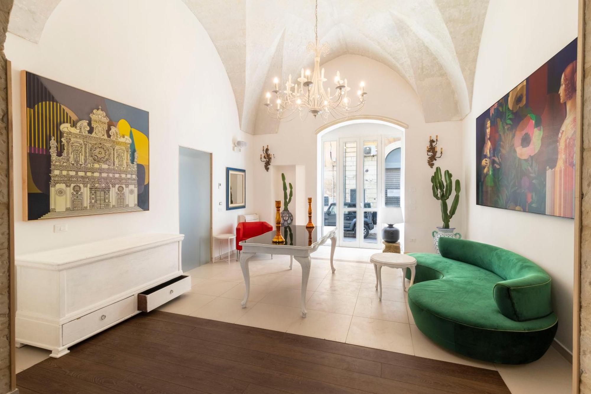 Palazzo Cavour Bed and Breakfast Lecce Buitenkant foto